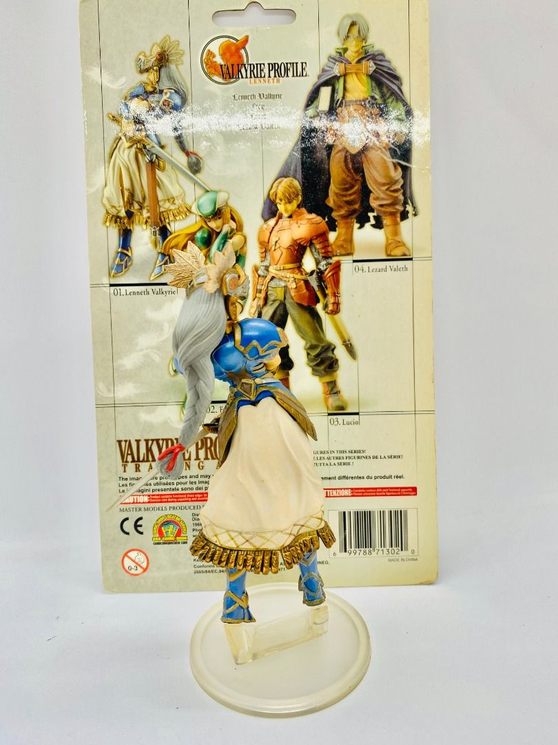 Lenneth - Valkyrie Profile - Authentic Trading Game Figure RARE (Category: Figurines & Statues) located in Lingayen. Submitted by otaku_niche (Listing ID 1253510473, Image 3). Description: Box opened. Never displayed. Pieces complete. Last Price Bundled with Lezard = P 6800.