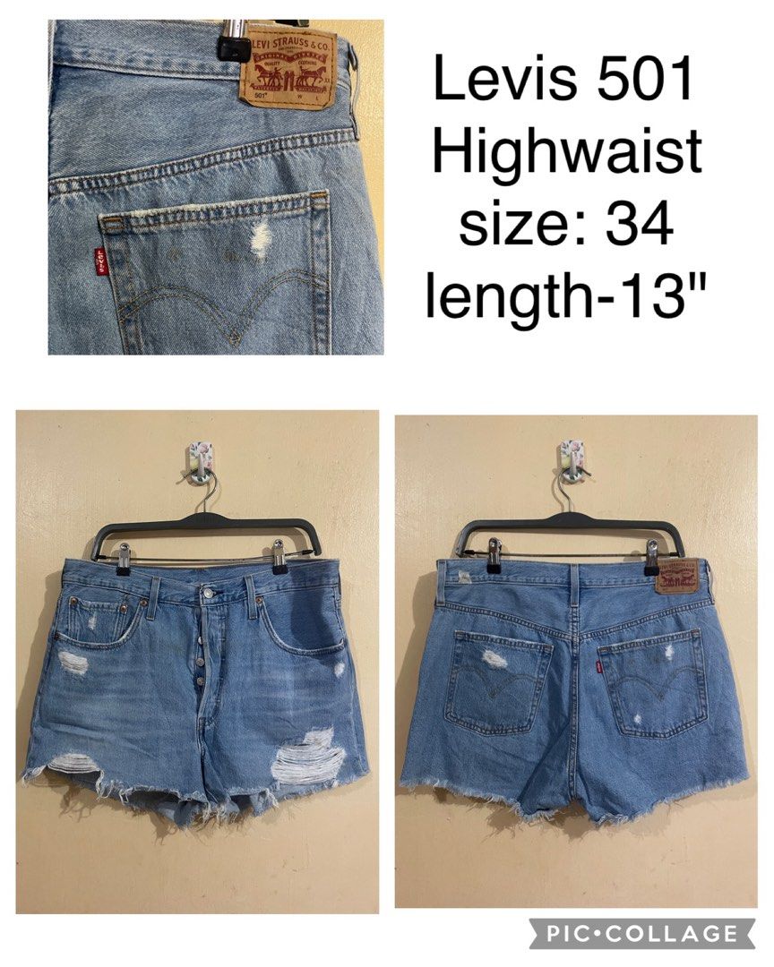 Levis 501 shorts Women s Fashion Bottoms Shorts on Carousell