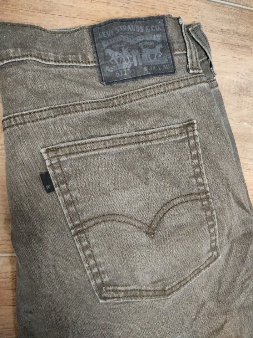 Levis 511 shop black tab