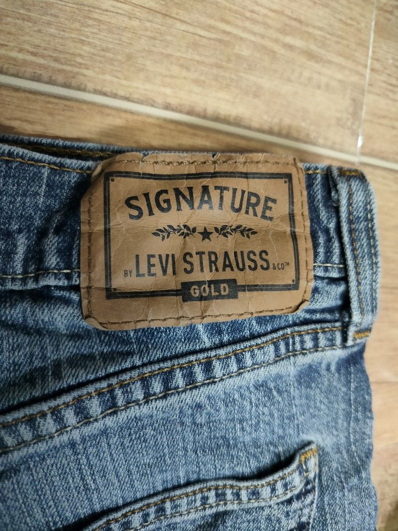 LEVI S SIGNATURE DENIM PANTS BOOT CUT LEVI STRAUSS GOLD BOOT
