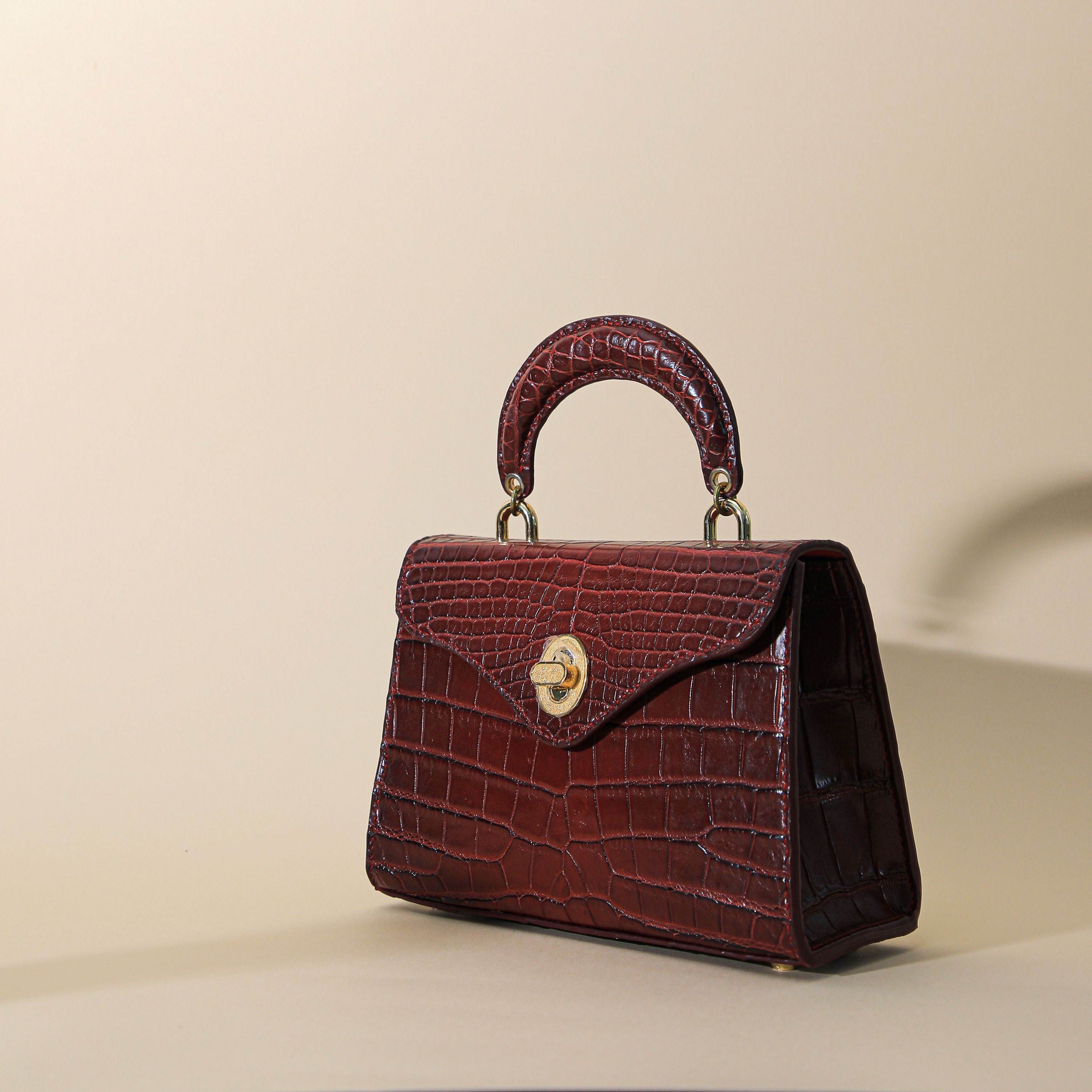 Gucci bamboo jaguar crocodile online