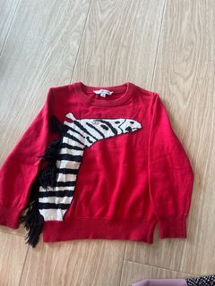 Little Marc Jacobs Zebra 🦓 Red Sweater ❤️