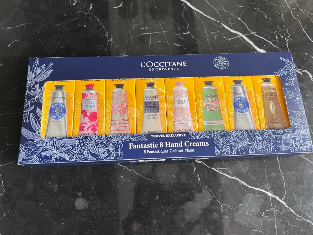 Loccitane Hand Cream 8 pieces, Beauty & Personal Care, Hands & Nails on ...