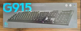 Logitech G915 LIGHTSPEED RGB Mechanical Gaming Keyboard - Tactile