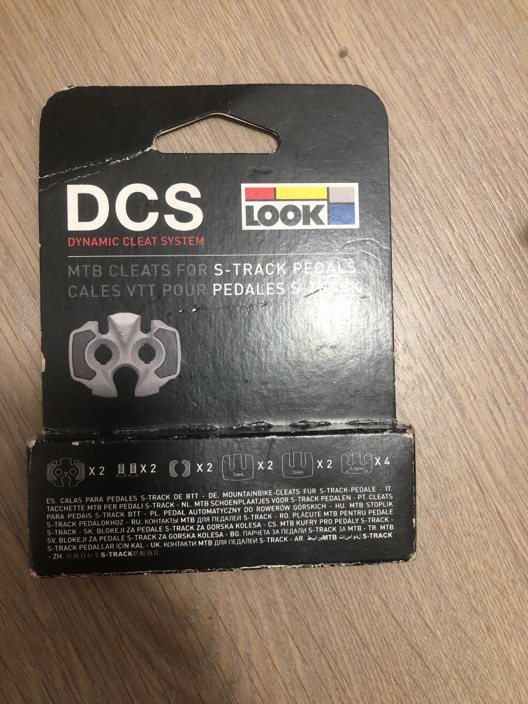 Look s best sale track cleats