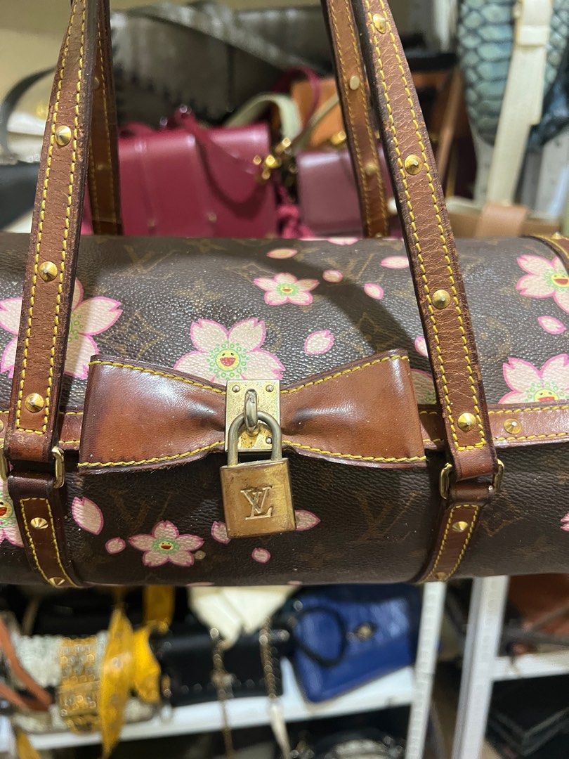 Bolsa Louis Vuitton Original Papillon Takashi Murakami Cherry