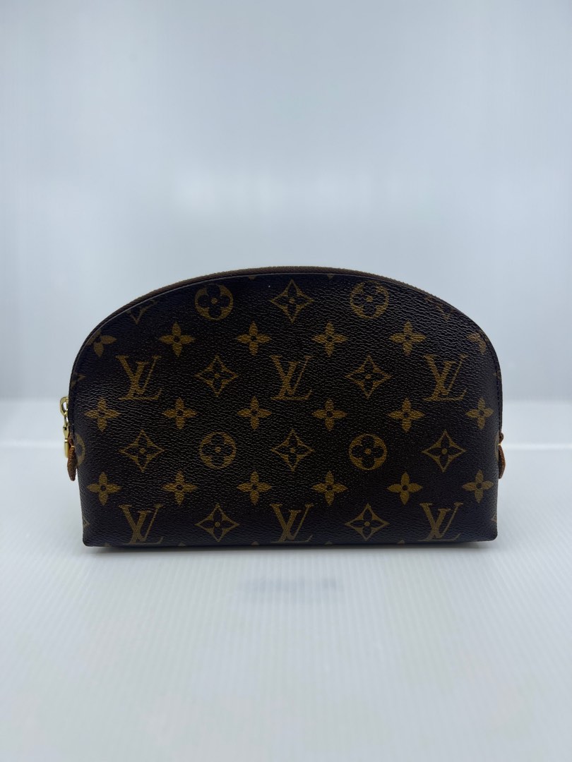 lv monogram trousse demi ronde, Luxury, Bags & Wallets on Carousell