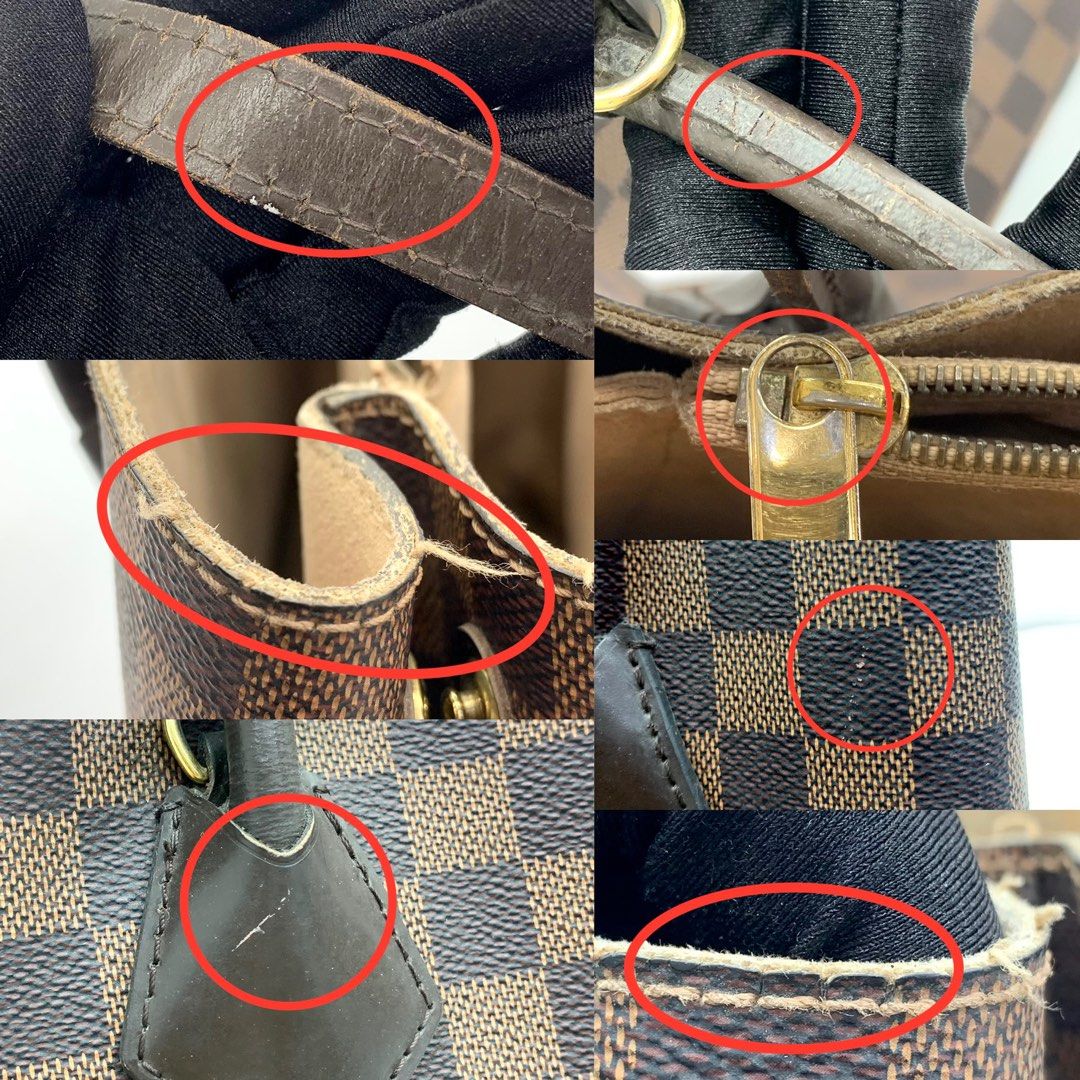 Louis Vuitton Damier Kensington 2Way Tote Bag N41435