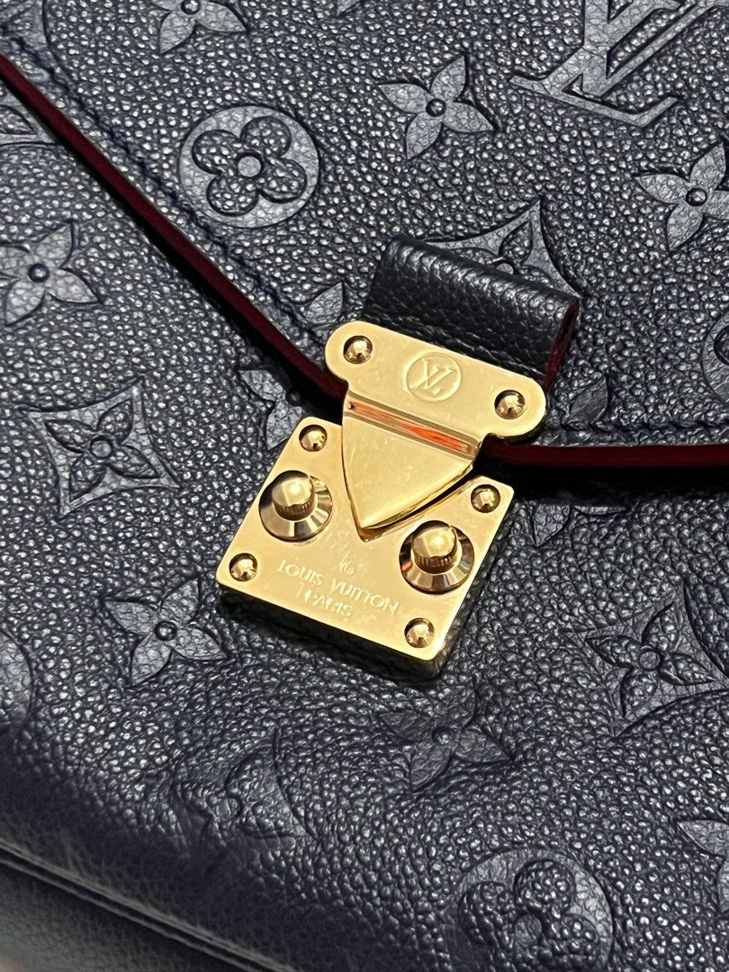 Louis Vuitton Pochette Metis Monogram Empreinte Leather (Category: Luxury Bags & Wallets) located in Manila. Submitted by ks9508 (Listing ID 1253346353, Image 3). Description: Pristine condition With dustbag With entrupy certificate .