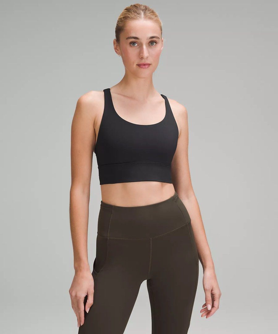 LULULEMON ribbed train bra in green jasper, Women's Fashion, Activewear on  Carousell