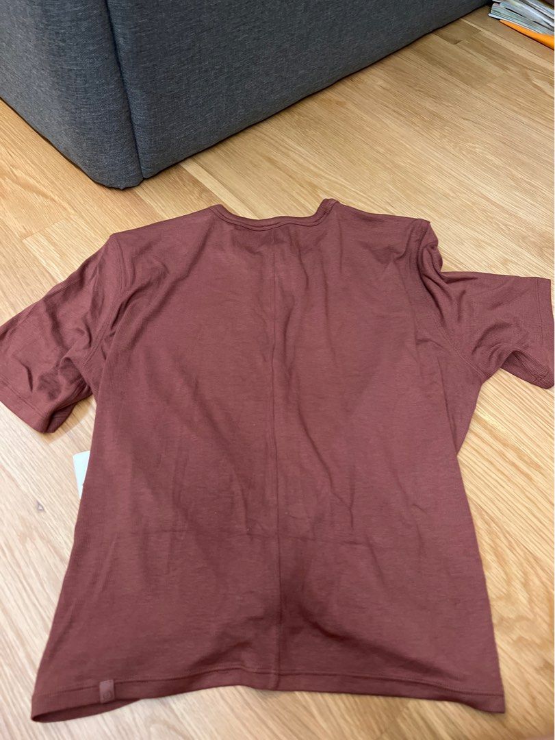 Lululemon Modal-Blend Yoga Short Sleeve Shirt - Ancient Copper - lulu  fanatics