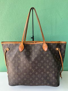 Mirror Quality 9A 1 1 Tote Bag Genuine Leather Neverfull PM MM GM