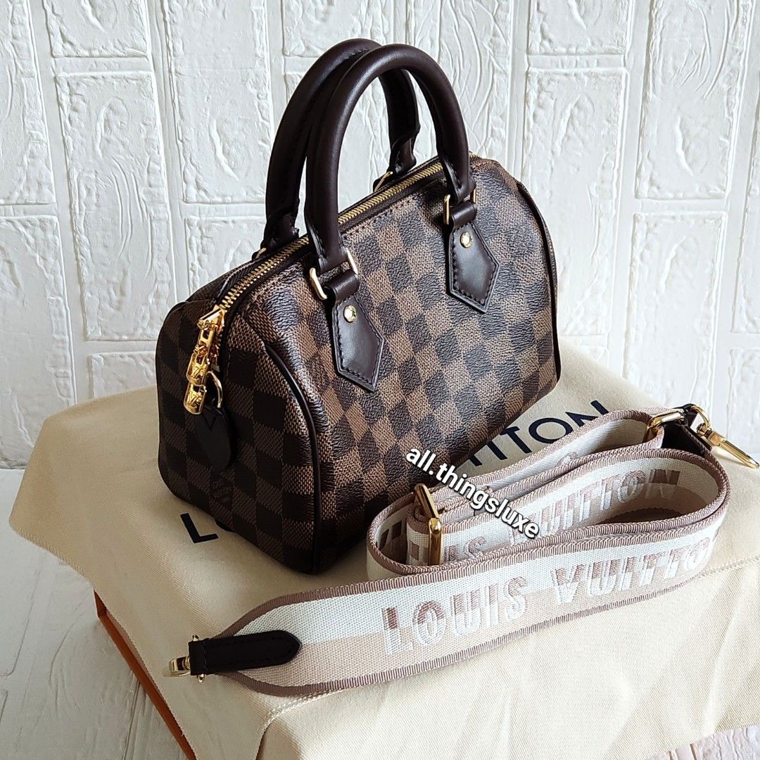 Lv speedy 20 damier, Luxury, Bags & Wallets on Carousell