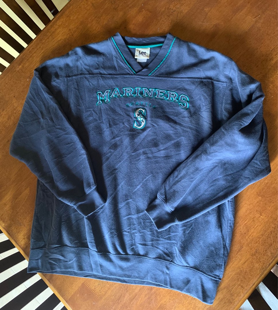 Mariners Seattle Lee Vintage Sweatshirt Men s Fashion Tops