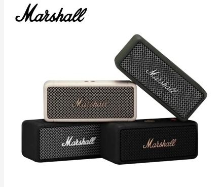 MARSHALL EMBERTON PORTABLE WATERPROOF WIRELESS SPEAKER (BLACK