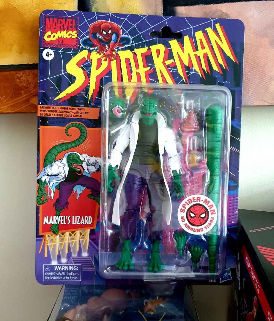 Marvel legends Lizard Retro Comics version, Spider-Man Villain MISC ...
