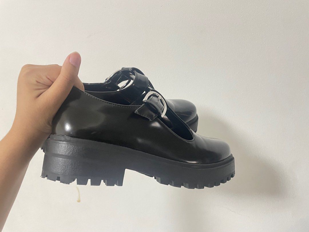 Mary jane sale cotton shoes