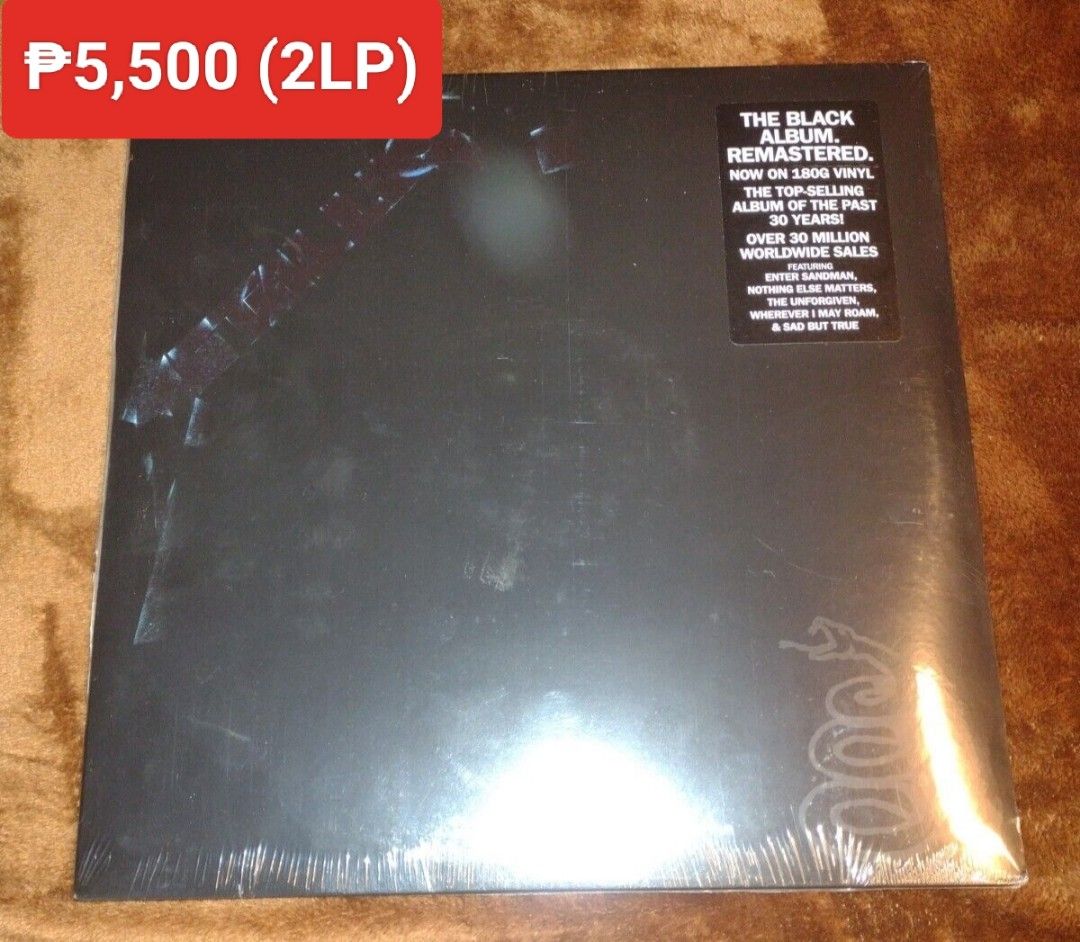 Metallica (The Black Album) Remastered - Vinyl