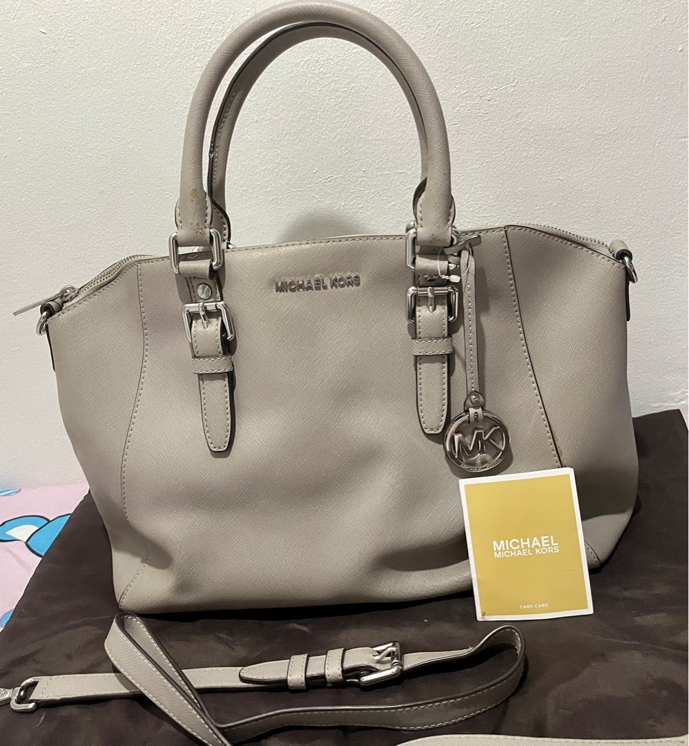 Ciara medium saffiano deals leather messenger bag