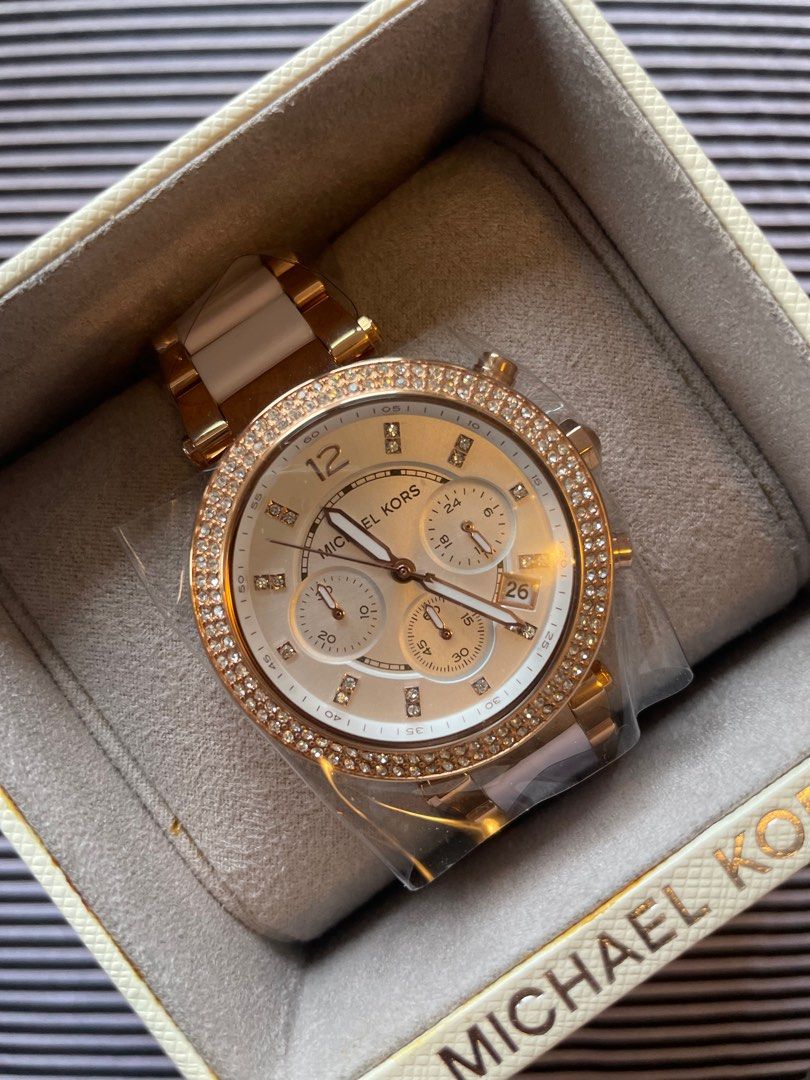 Ladies michael kors parker chronograph watch mk5774 2025
