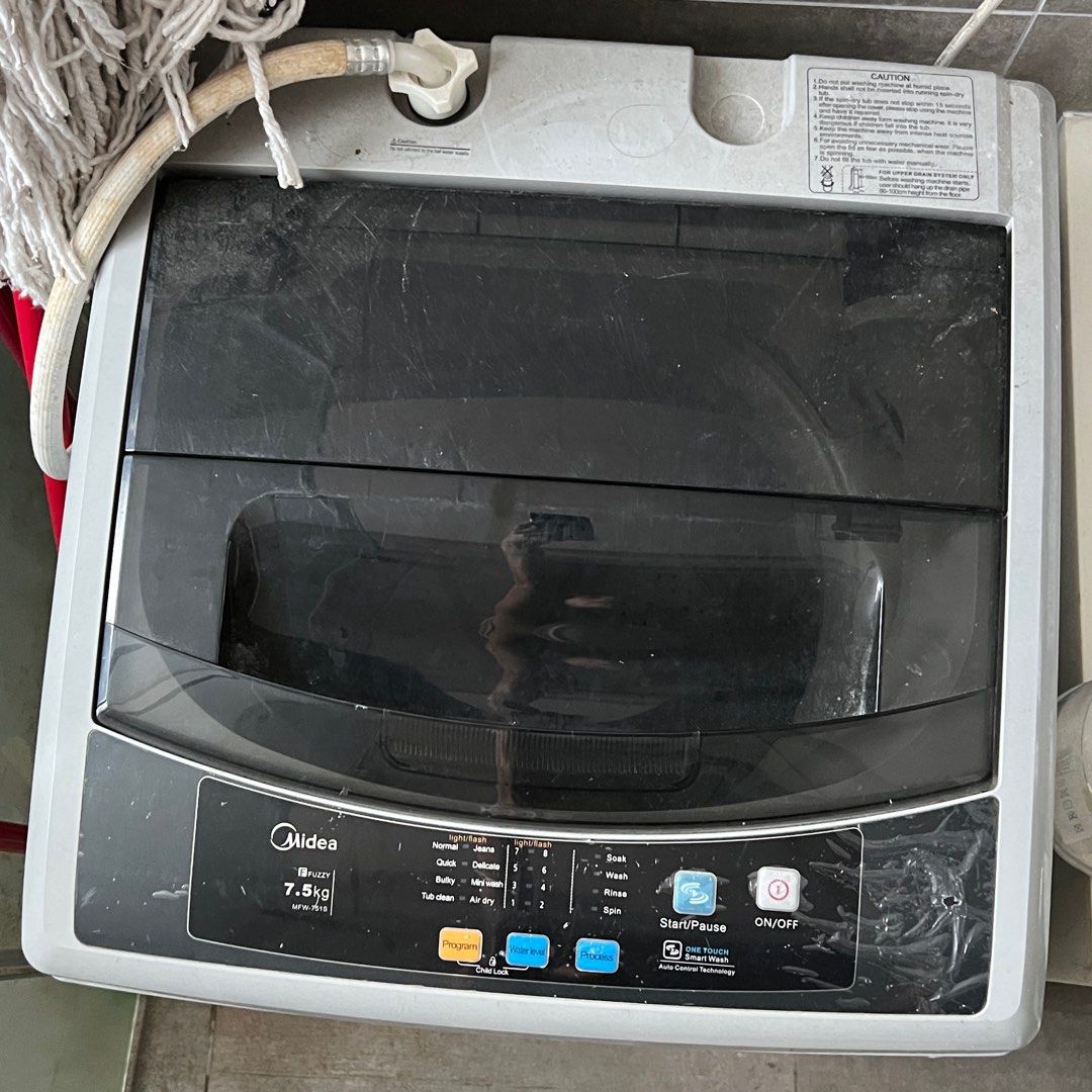 Midea Fuzzy MFW 751S (washing machine fully auto), TV & Home