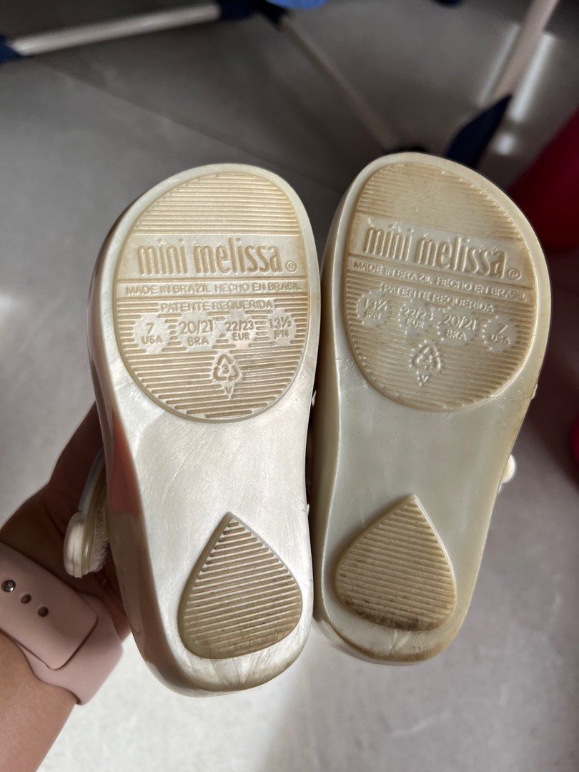 White mini melissa deals shoes