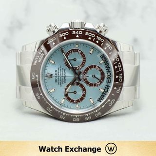 BRAND NEW STICKERED Rolex Daytona Platinum GLACIER ICE BLUE Watch 1165