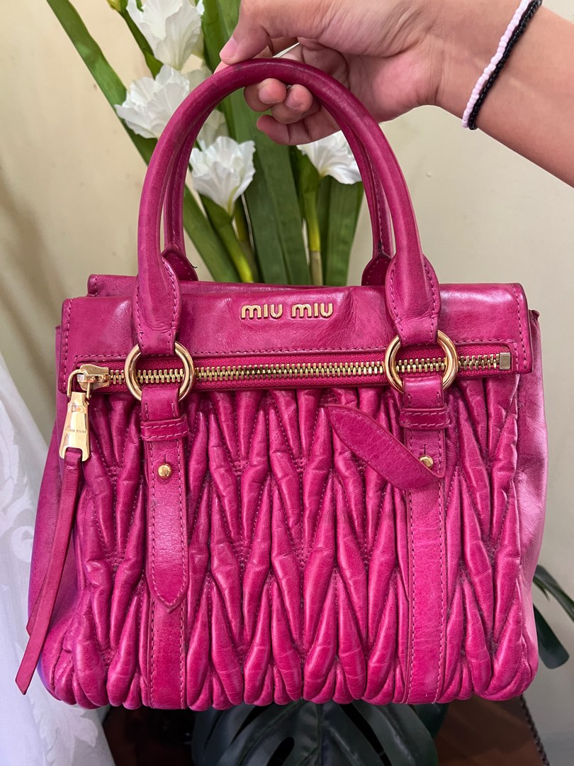 Miu Miu Bag, Luxury, Bags & Wallets on Carousell
