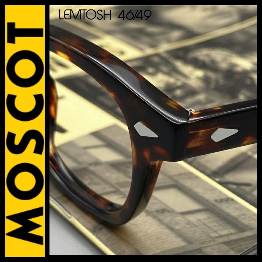 Moscot lemtosh 44/46/49 glasses eyewear, 男裝, 手錶及配件, 眼鏡