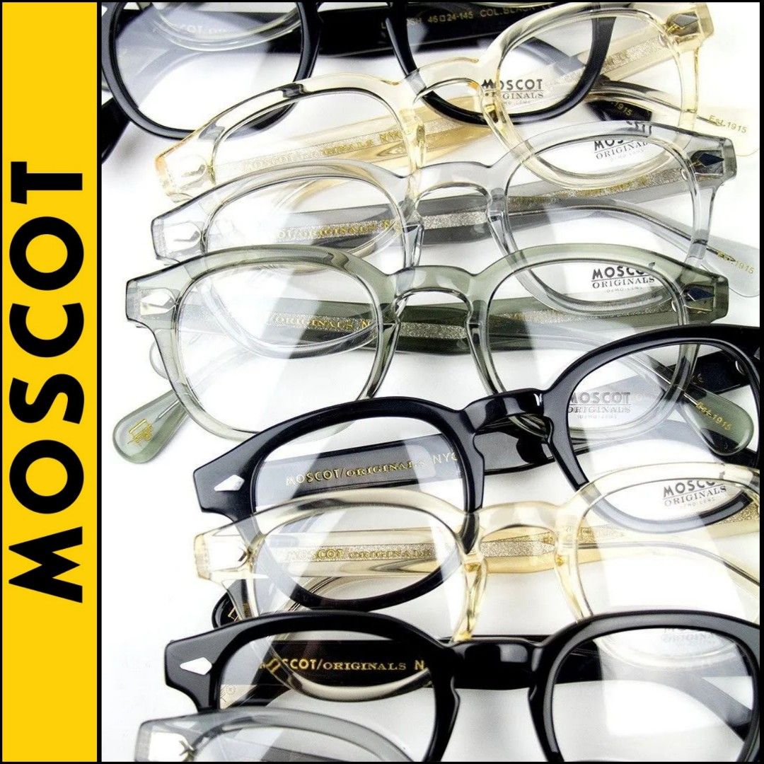 Moscot lemtosh 44/46/49 glasses eyewear, 男裝, 手錶及配件, 眼鏡
