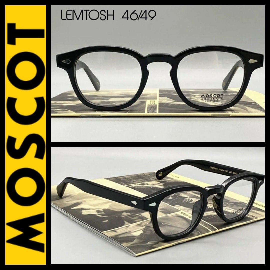 Moscot lemtosh 44/46/49 glasses eyewear, 男裝, 手錶及配件, 眼鏡