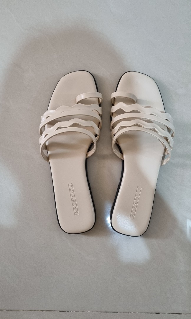 Nakedsol Sandals Fesyen Wanita Sepatu Di Carousell