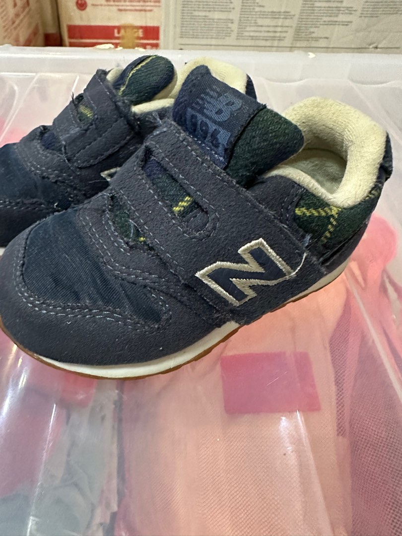 New Balance 996 Tartan Toddler Sneakers USsize 6 Babies Kids Babies Kids Fashion on Carousell