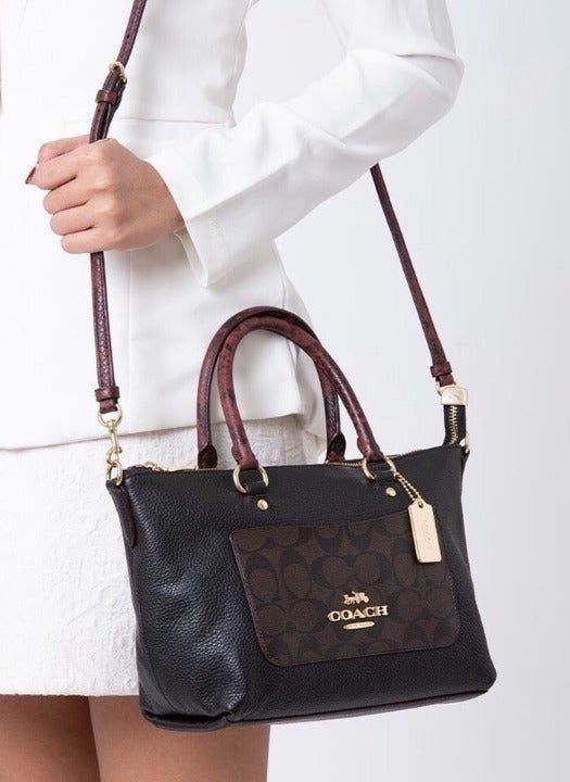 Emma satchel coach best sale bag