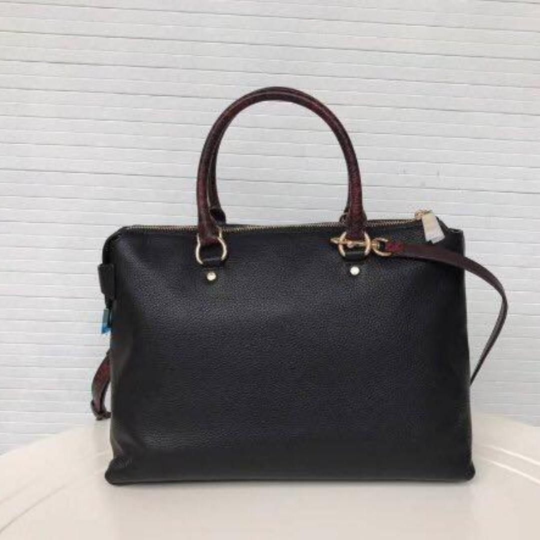 Coach emma satchel in signature canvas colorblock discount