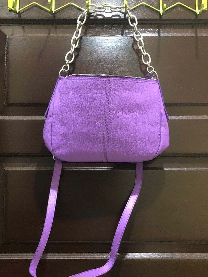 NEW] AUTHENTIC FOSSIL Jolie Crossbody Bag in Bright Purple, Luxury