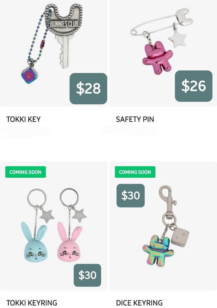 公式NewJeans ニュジ BUNNIES CLUB DICE KEYRING Newjeans Bunnies Club Dice Keyring – Amuse Ground