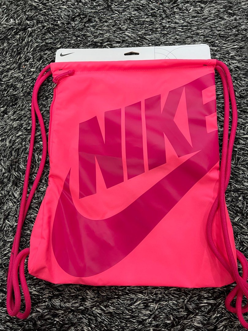 Nike Drawstring Bag (13L), Men's Fashion, Bags, Sling Bags on Carousell