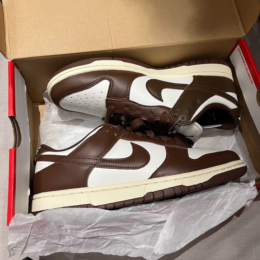 Nike Dunk Low Cacao Wow (women), 男裝, 鞋, 波鞋- Carousell