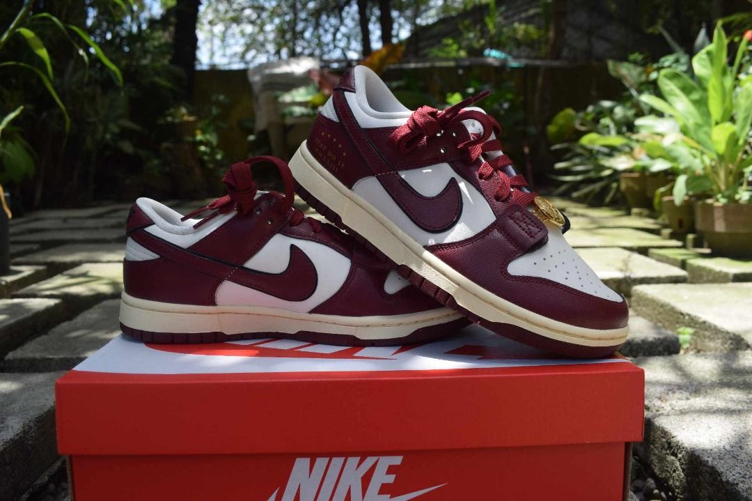 Nike Dunk Low SE Sisterhood Sail Team Red Women s Fashion