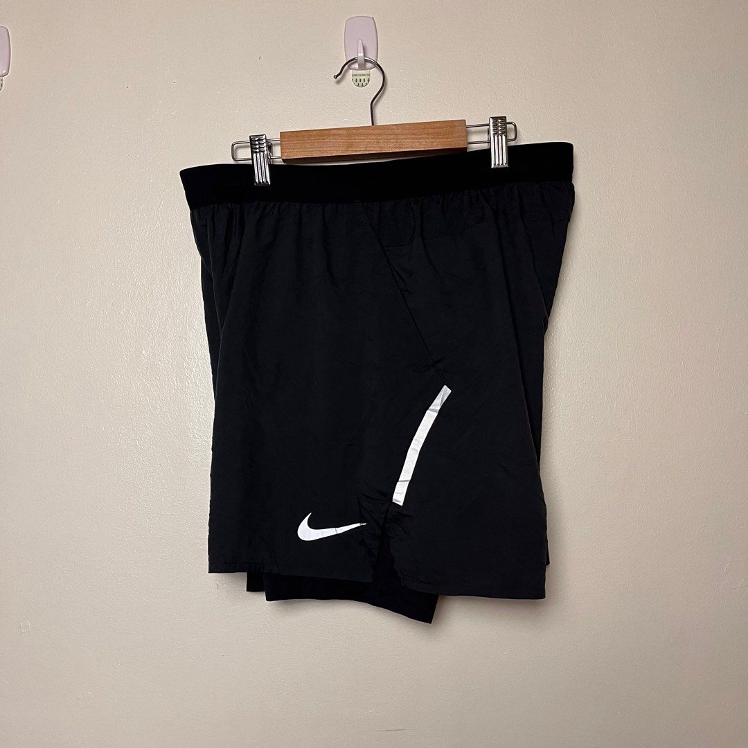 Nike Flex Stride Men's 2 in 1 Running Shorts Black with Cycling, Men's  Fashion, Bottoms, Shorts on Carousell