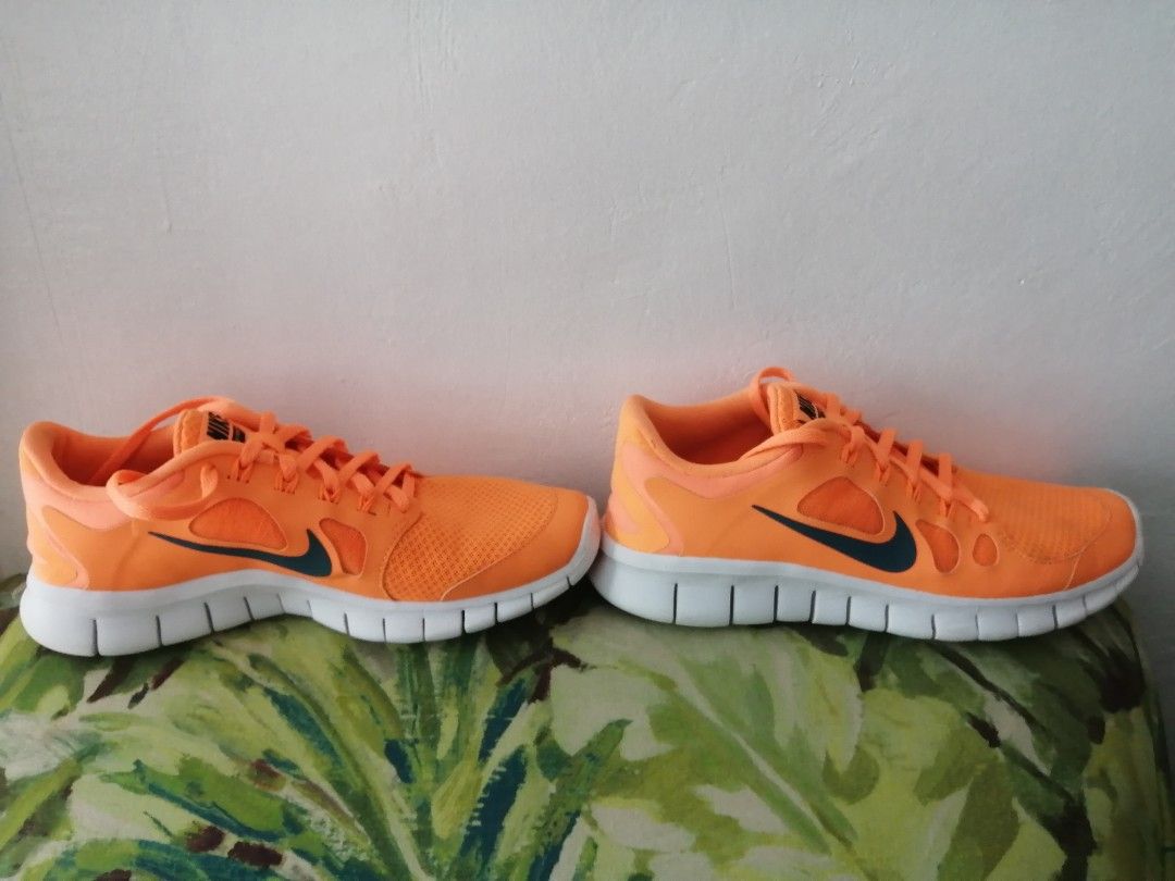 Original Nike Free 5.0 Orange paunahan nalang Women s Fashion