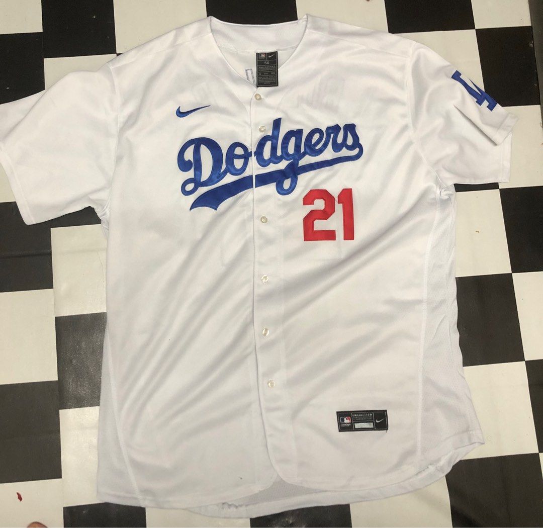 MLB LA DODGERS JERSEY, Men's Fashion, Activewear on Carousell