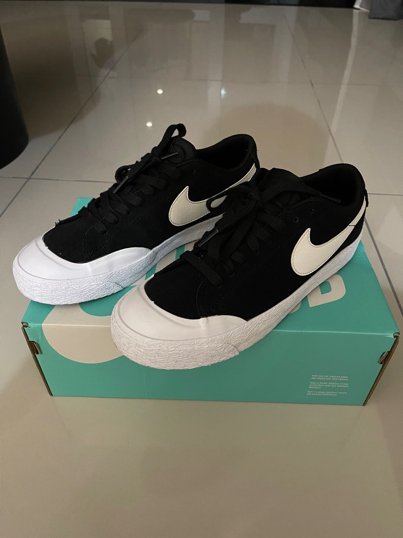 Nike sb zoom blazer low xt black hotsell white