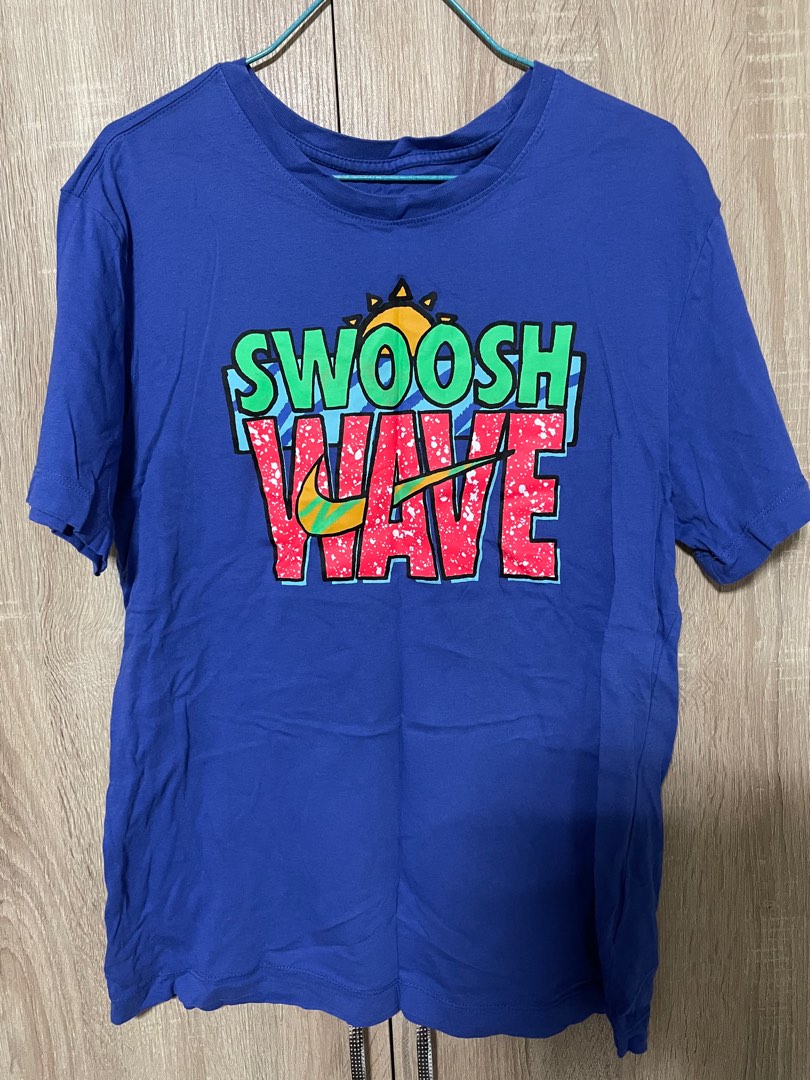 double swoosh t shirt