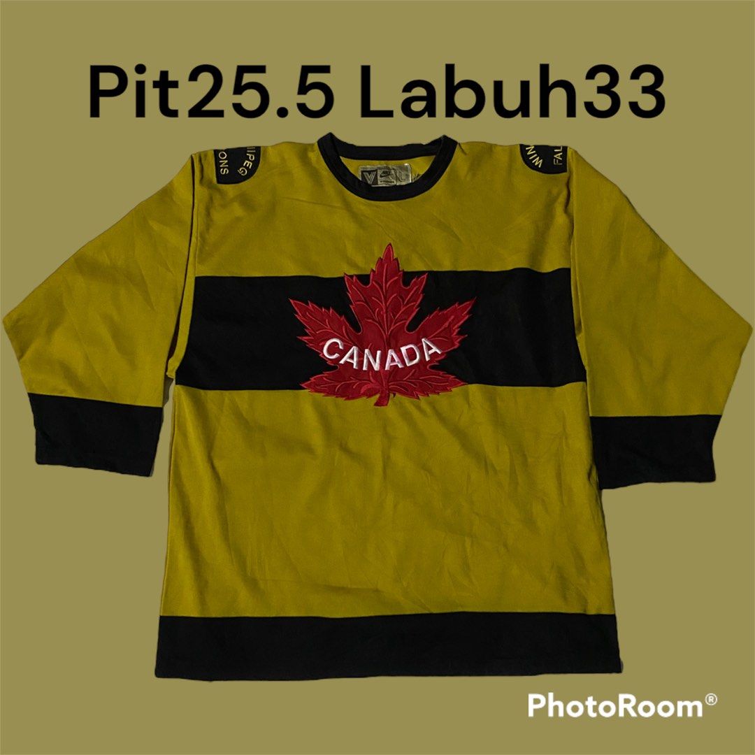 Nike x Canada Winnipeg Falcons Pit25.5 Labuh33 Saiz L XL Ngam