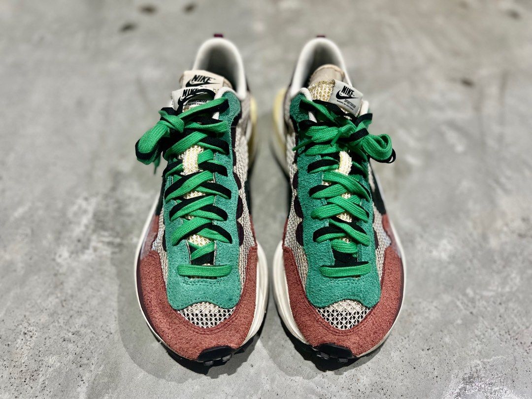 nike x sacai vaporwaffle green