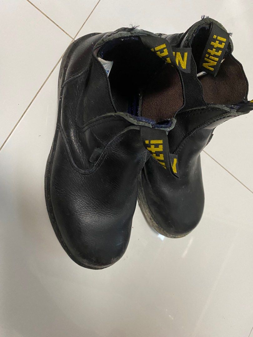 Nitro safety steel cap ankle Chelsea boot Men s Fashion Footwear