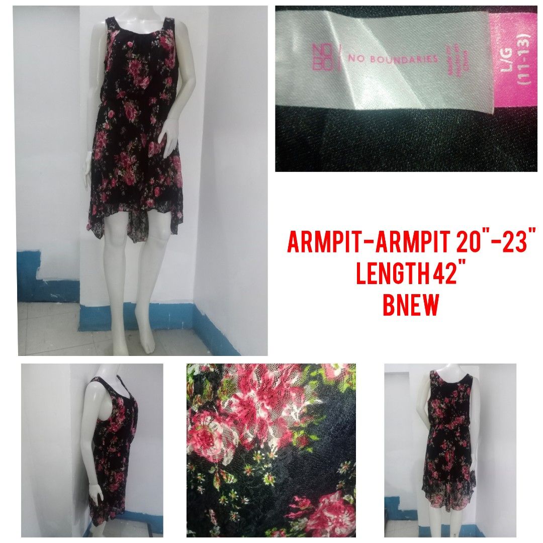 No Boundaries Floral Lace Dress Women s Fashion Dresses Sets