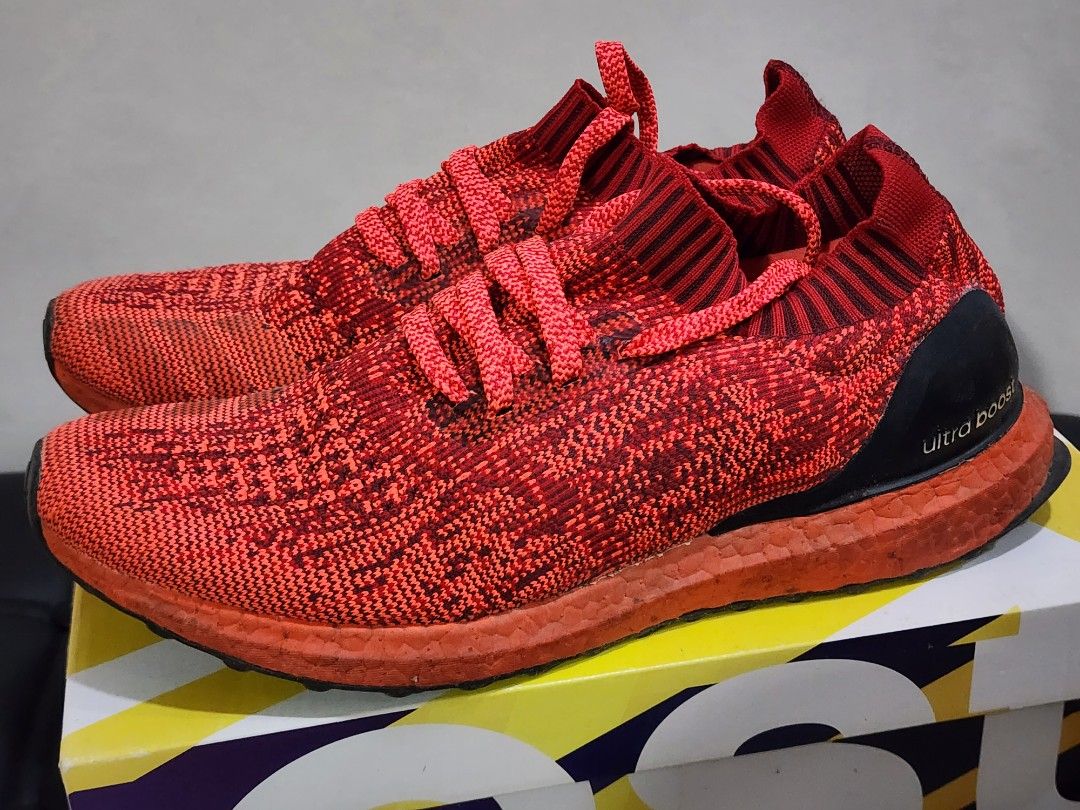NO TRADES Adidas Ultra Boost Uncaged LTD Triple Red US11 USED